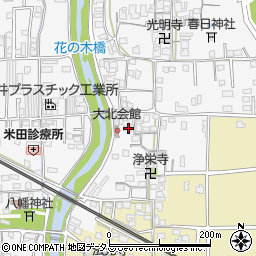 奈良県橿原市東坊城町807周辺の地図