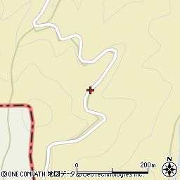 嘉年坂峠周辺の地図