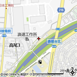 大阪府堺市南区高尾3丁3291-7周辺の地図