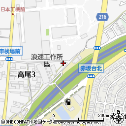 大阪府堺市南区高尾3丁3291-5周辺の地図