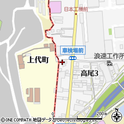社団法人堺・北堺自家用自動車協会　和泉事務所周辺の地図