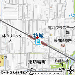 奈良県橿原市東坊城町215周辺の地図