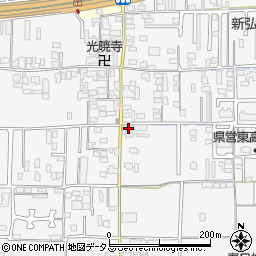 奈良県大和高田市西坊城160-3周辺の地図
