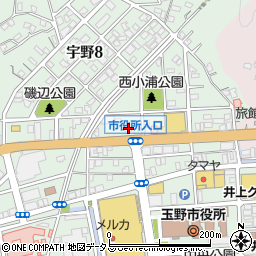 大賀釣具店周辺の地図