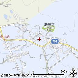 大阪府南河内郡河南町加納209周辺の地図