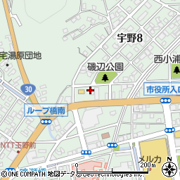 株式会社中原三法堂　玉野店周辺の地図