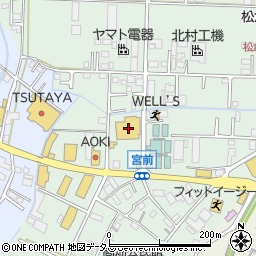 三重県伊勢市小俣町宮前296-1周辺の地図