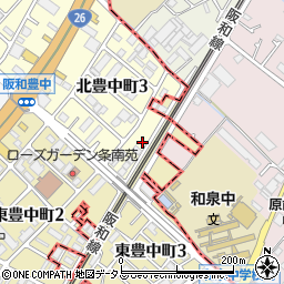 有限会社ヨシカネ工務店周辺の地図