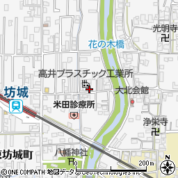 奈良県橿原市東坊城町571-4周辺の地図