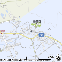 大阪府南河内郡河南町加納208周辺の地図