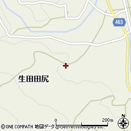 兵庫県淡路市生田田尻826周辺の地図