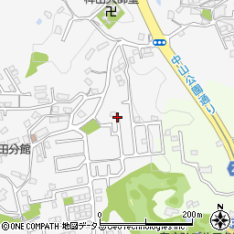 稗田中山竹ノ詰第1公園周辺の地図