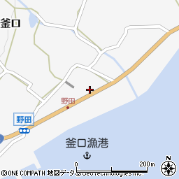 兵庫県淡路市釜口637周辺の地図
