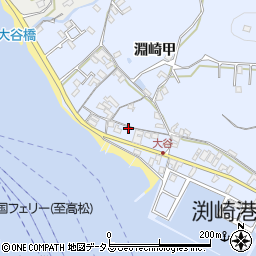香川県小豆郡土庄町淵崎甲33周辺の地図