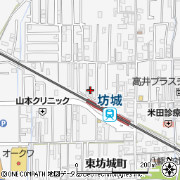奈良県橿原市東坊城町109-18周辺の地図