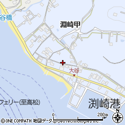香川県小豆郡土庄町淵崎甲37周辺の地図