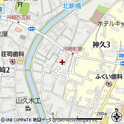 くまひげ犬猫病院周辺の地図