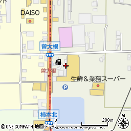 奈良県大和高田市曽大根184周辺の地図