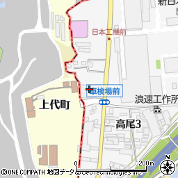 大阪府堺市南区高尾3丁3303-2周辺の地図