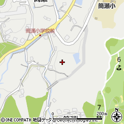 広島県広島市安佐北区安佐町筒瀬周辺の地図