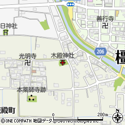 木殿神社周辺の地図