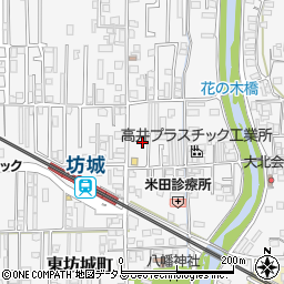 奈良県橿原市東坊城町517周辺の地図