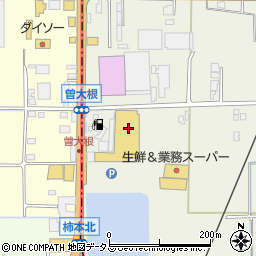 奈良県大和高田市曽大根180周辺の地図