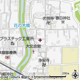 奈良県橿原市東坊城町703-1周辺の地図