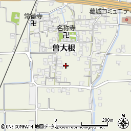 奈良県大和高田市曽大根267周辺の地図