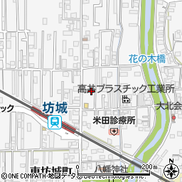 奈良県橿原市東坊城町517-10周辺の地図