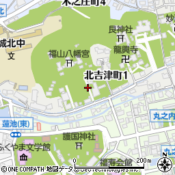 〒720-0073 広島県福山市北吉津町の地図