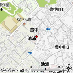 大阪府泉大津市豊中528-12周辺の地図
