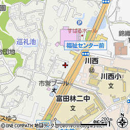 大阪府富田林市桜ケ丘町3周辺の地図