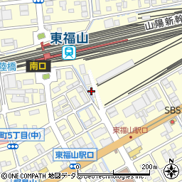 笠岡通運株式会社　東福山営業所周辺の地図