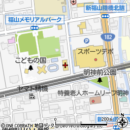 Ａプライス福山店周辺の地図