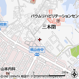 大阪府堺市南区三木閉114周辺の地図