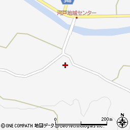 広島県東広島市河内町河戸1806-3周辺の地図