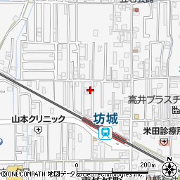奈良県橿原市東坊城町109-3周辺の地図