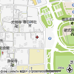 奈良県橿原市東坊城町675-17周辺の地図