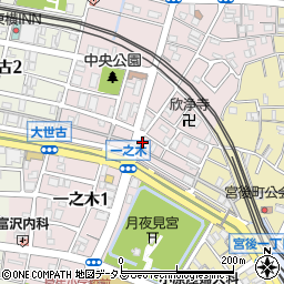 株式会社長尾本店周辺の地図