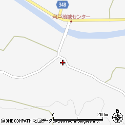 広島県東広島市河内町河戸1805周辺の地図