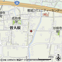 奈良県大和高田市曽大根580周辺の地図