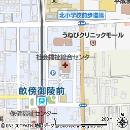 社団法人奈良県聴覚障害者協会周辺の地図