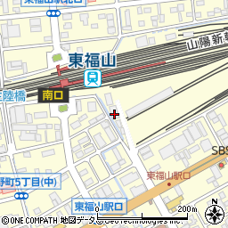 ＮＸ備通株式会社　福山支店コンテナセンター周辺の地図