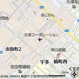 大津コーポレーション周辺の地図