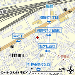 藤原石材工業株式会社　作業場周辺の地図