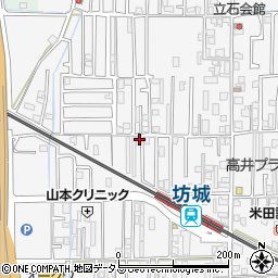 奈良県橿原市東坊城町109-37周辺の地図