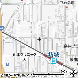 奈良県橿原市東坊城町109-37周辺の地図