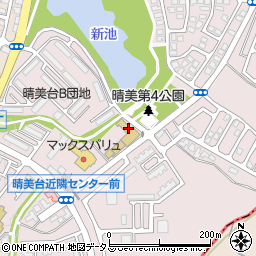 泉新学園晴美台幼稚園周辺の地図