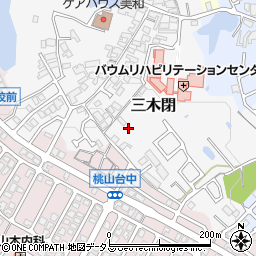 大阪府堺市南区三木閉117周辺の地図